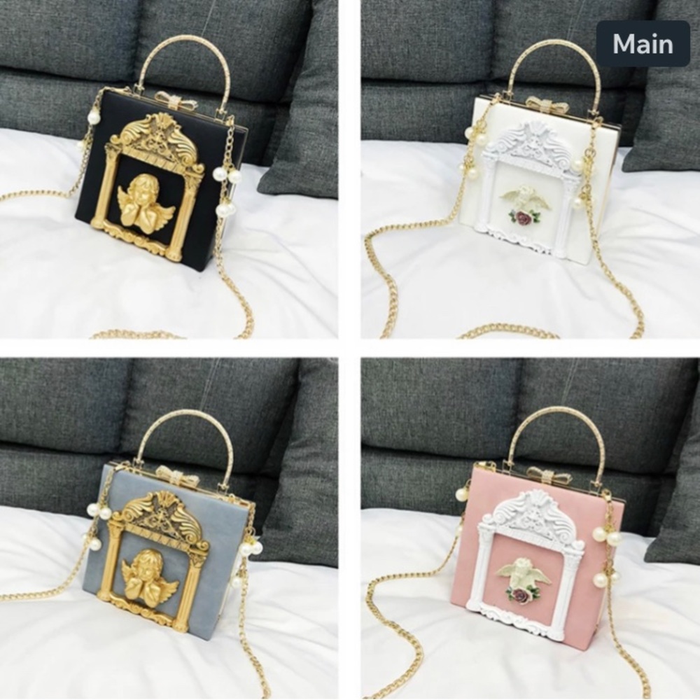 Angel wing purse